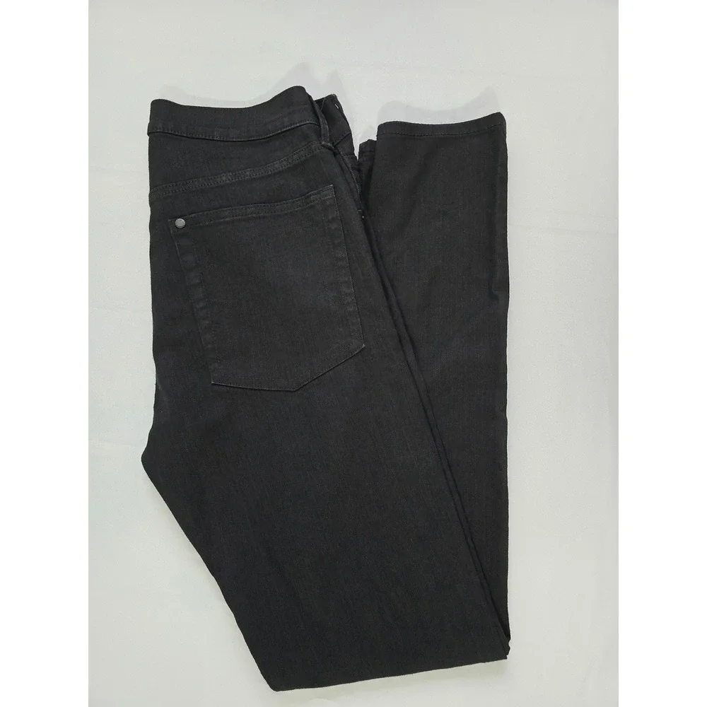 H&M &Denim Mens Super Skinny Jeans Black Size 32 Stretch Low Rise